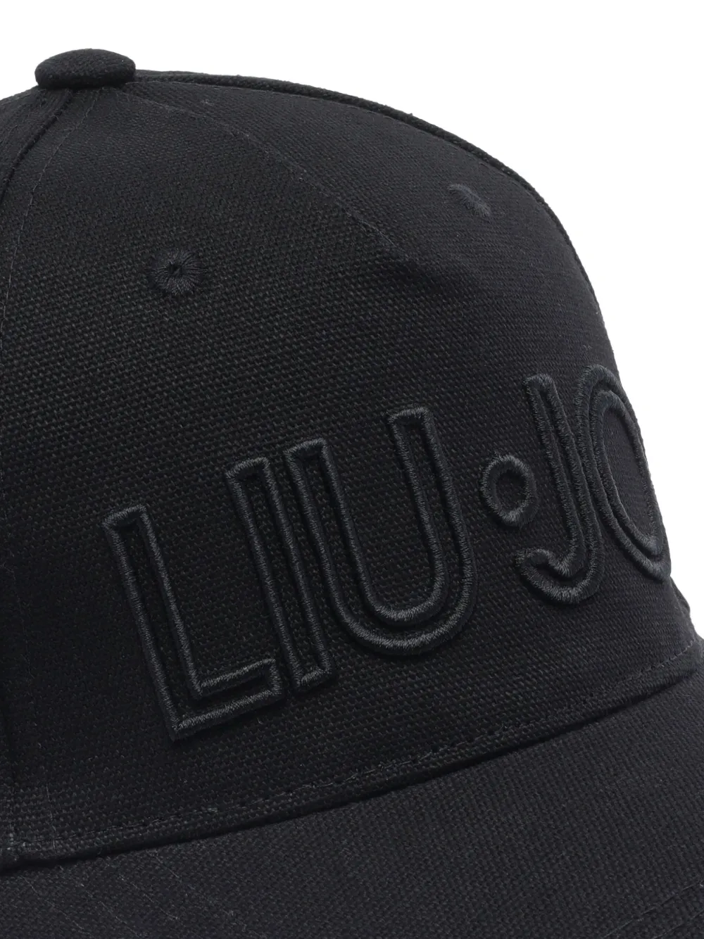 LIU JO Honkbalpet met geborduurd logo - Zwart