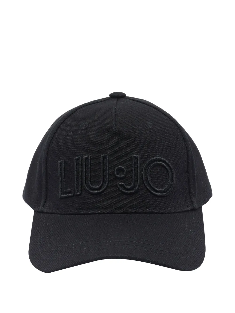 LIU JO Honkbalpet met geborduurd logo Zwart