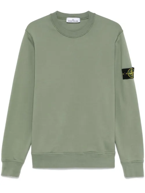 Sweat en coton à patch Compass - Stone Island - Modalova
