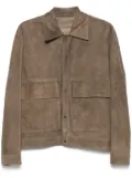 Salvatore Santoro suede jacket - Brown