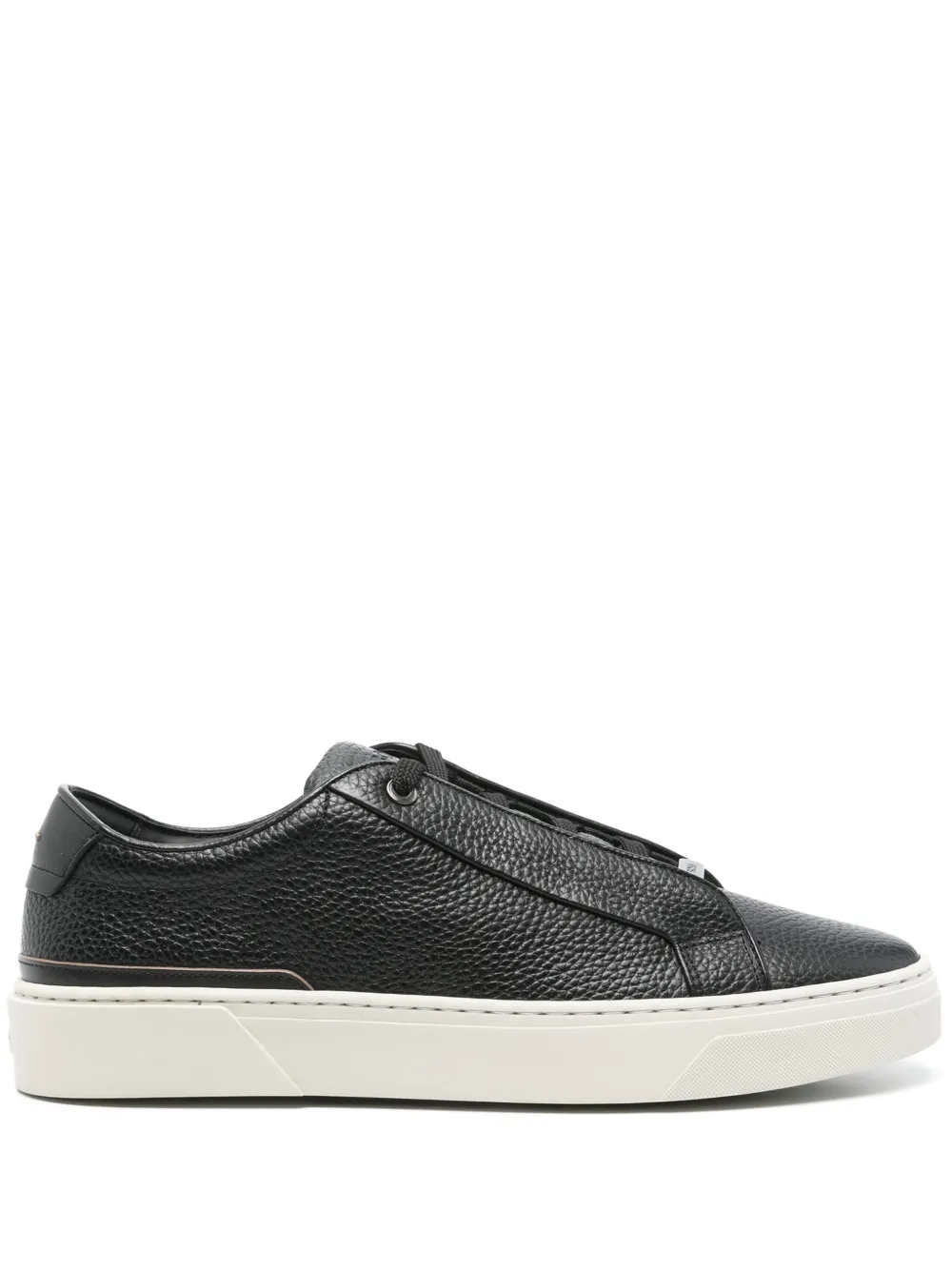 BOSS Gary leather sneakers Black