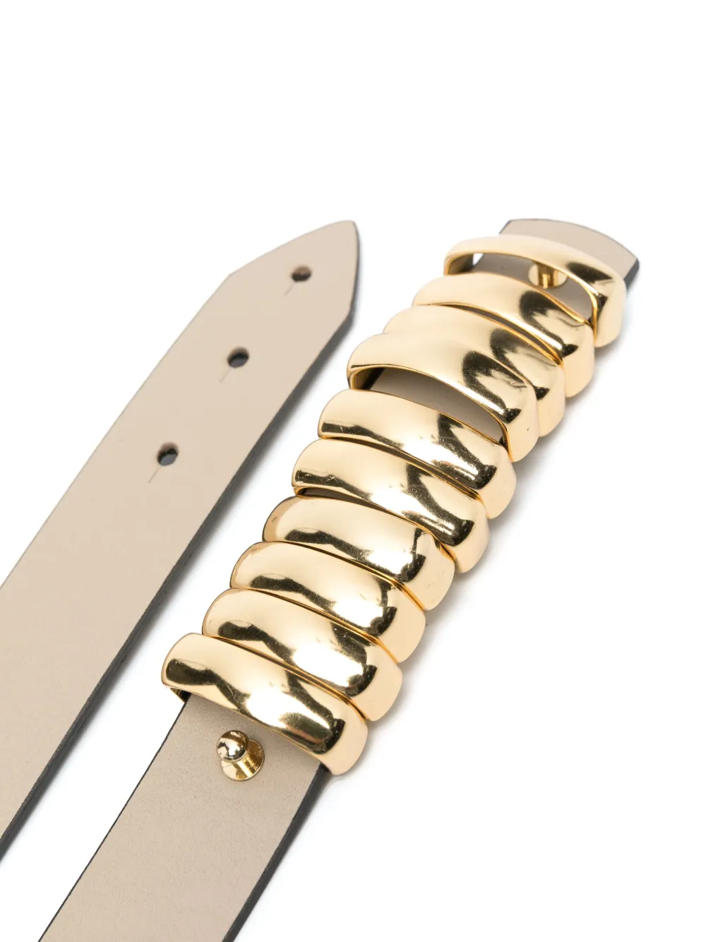 Federica Tosi Bold belt - Beige