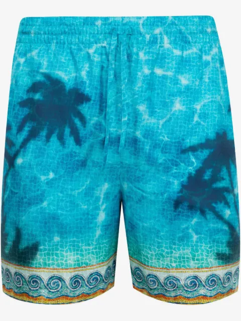 Casablanca shorts de seda