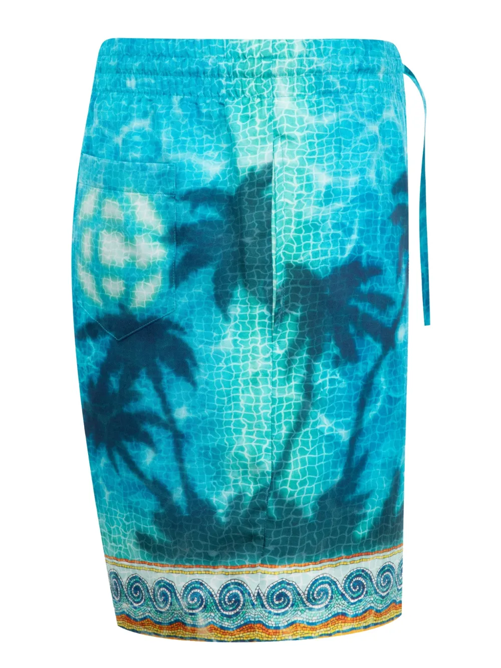 Casablanca Zijden shorts Blauw