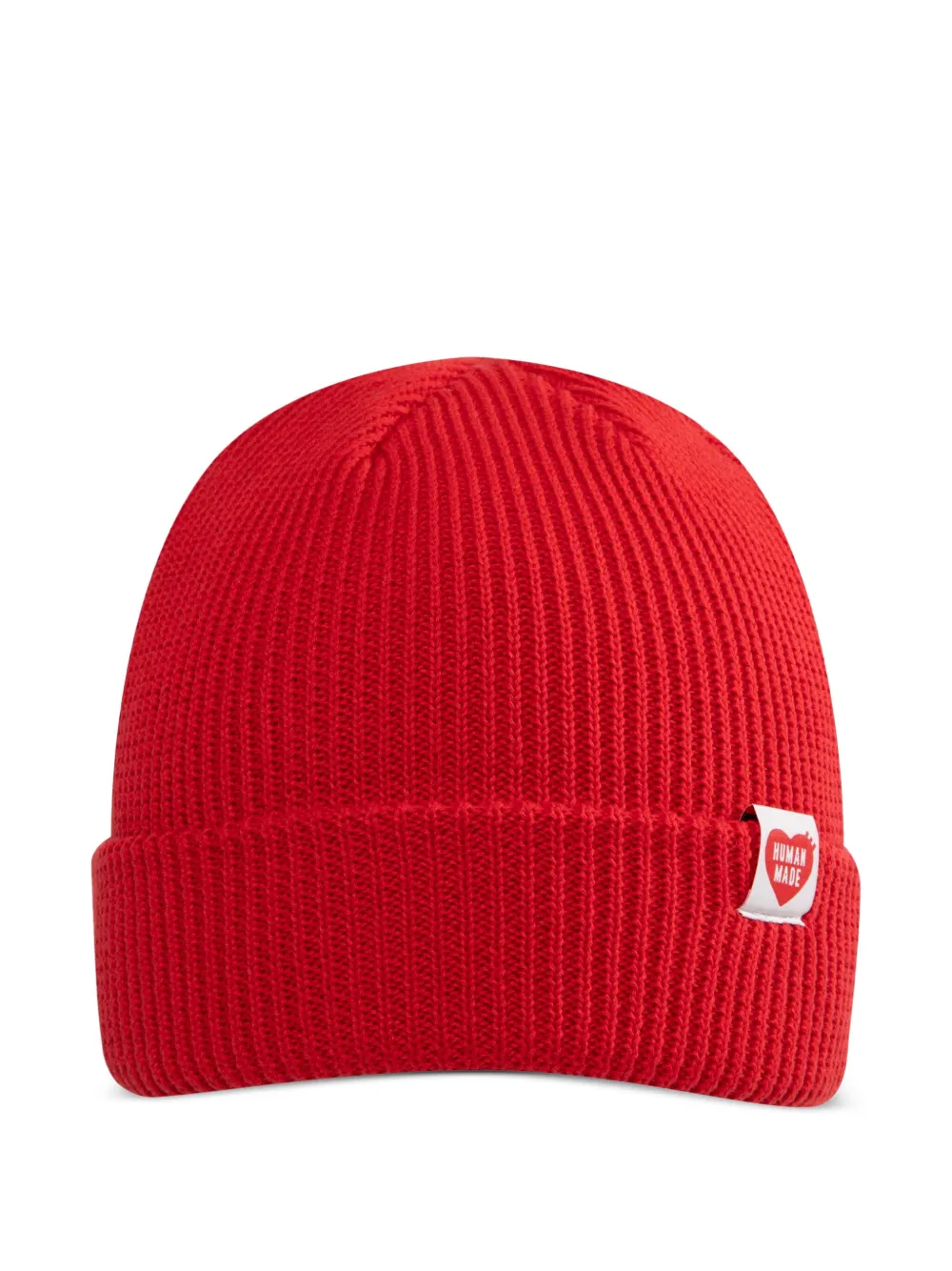 ribbed-knit beanie