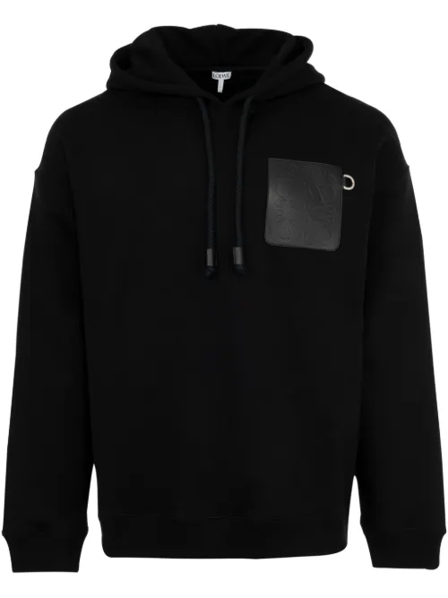 LOEWE hoodie en coton - Noir - LOEWE - Modalova