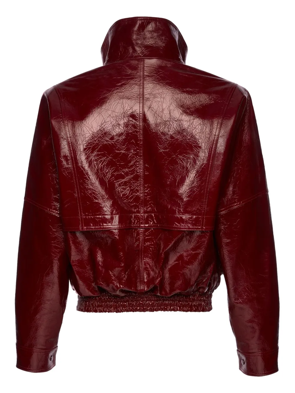 Magda Butrym leather jacket - Rood