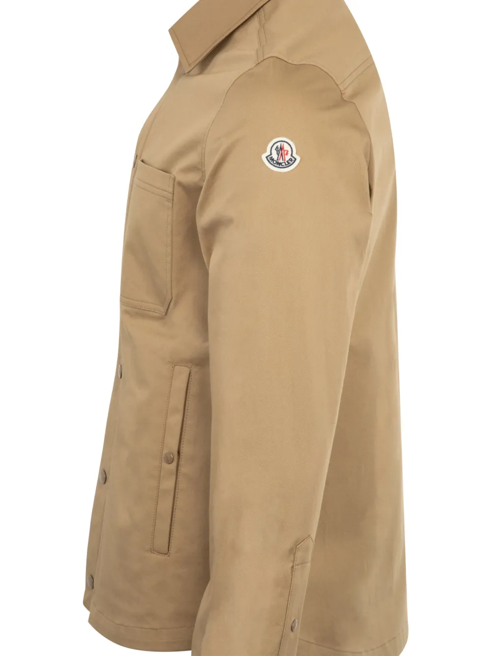 Moncler Gabardine overhemd Beige