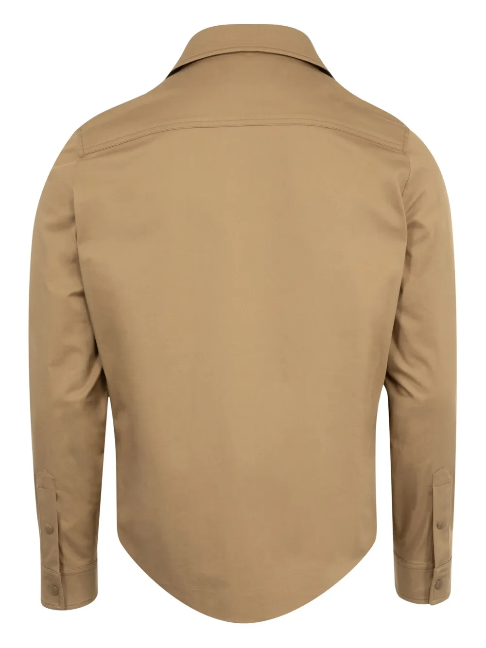 Moncler gabardine shirt - Beige