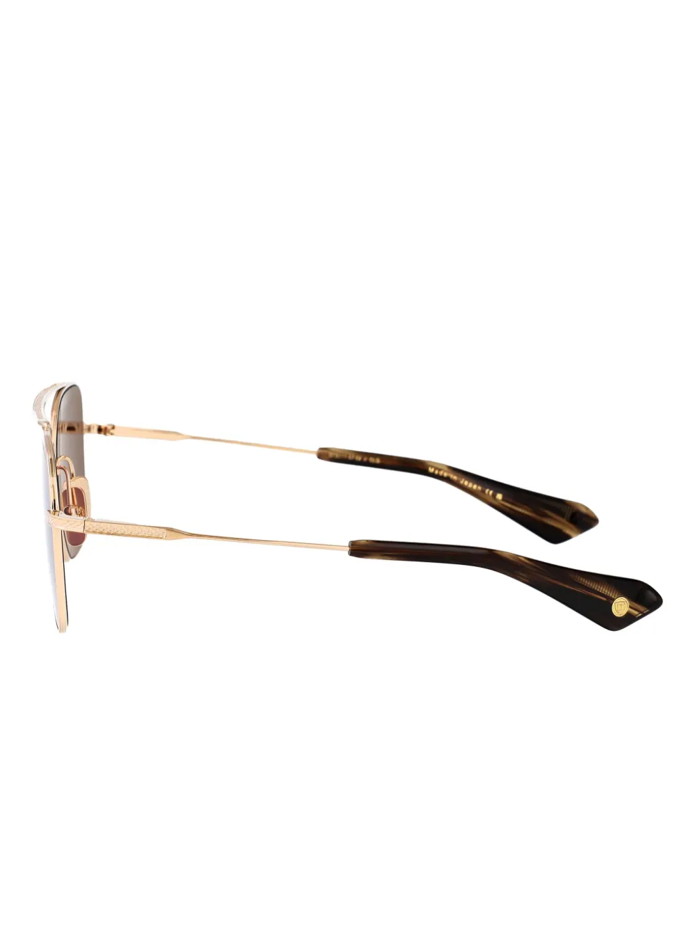 Dita Eyewear Zonnebril met vierkant montuur Roze