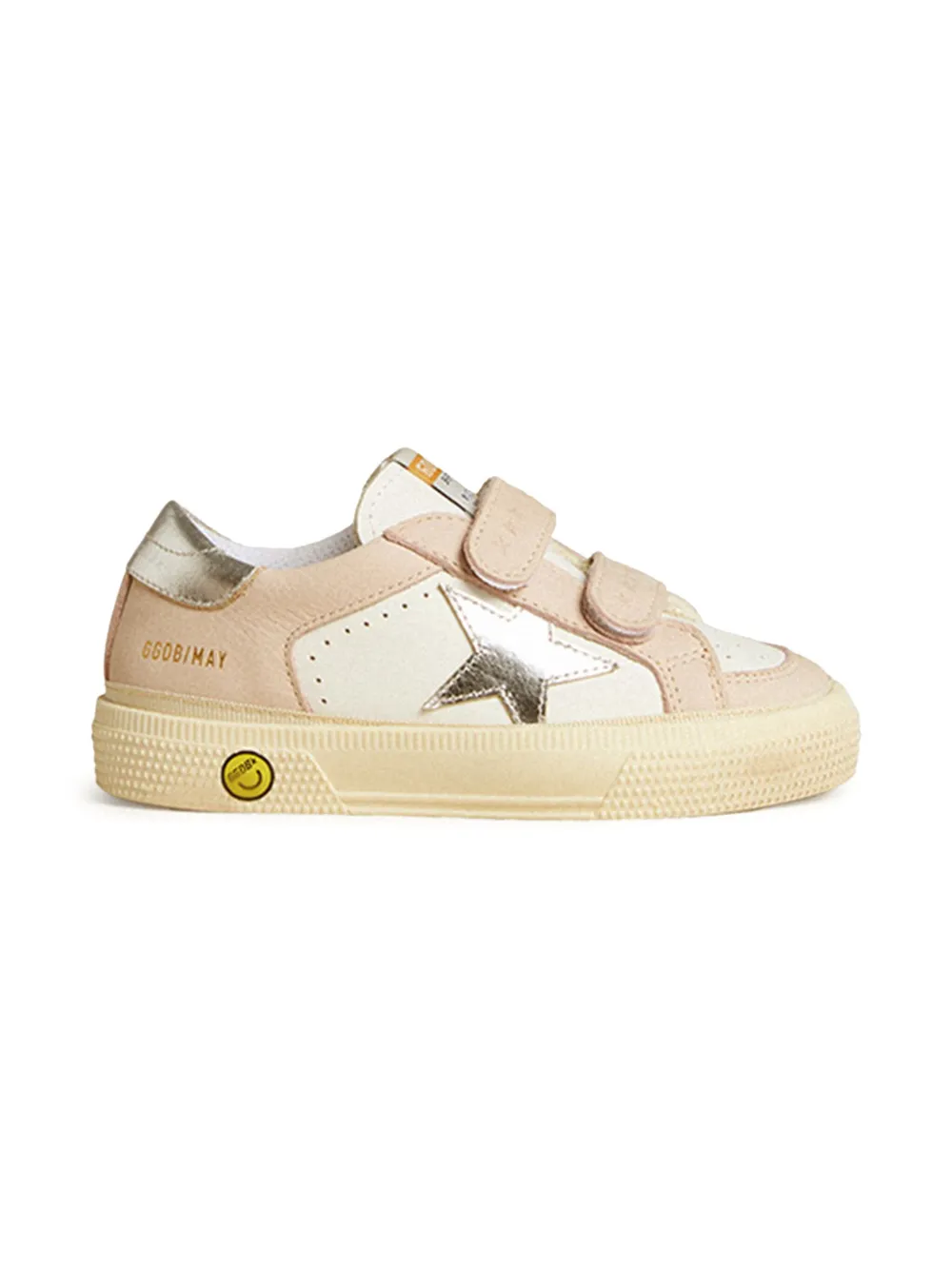 Golden Goose Kids Young Old School leren sneakers Roze