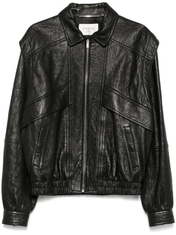 ジャケット・アウター SAINT LAURENT coated jacket black 44 SAINT LAURENT coated jacket black 44