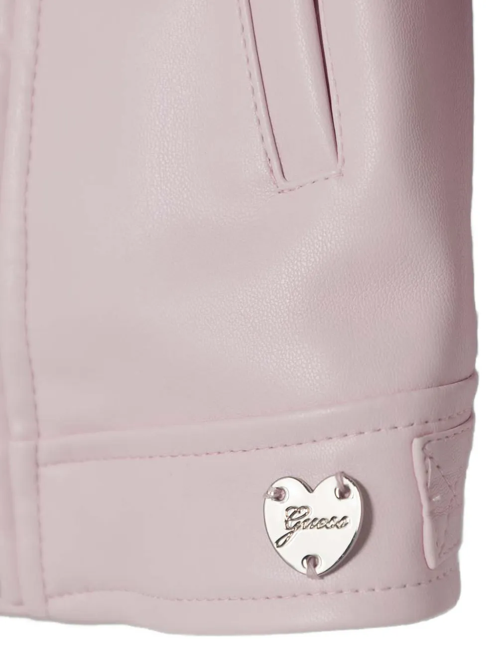 guess kids Jack met logoplakkaat Roze