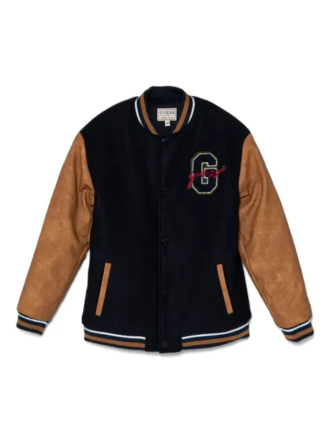 guess kids chamarra bomber con logo