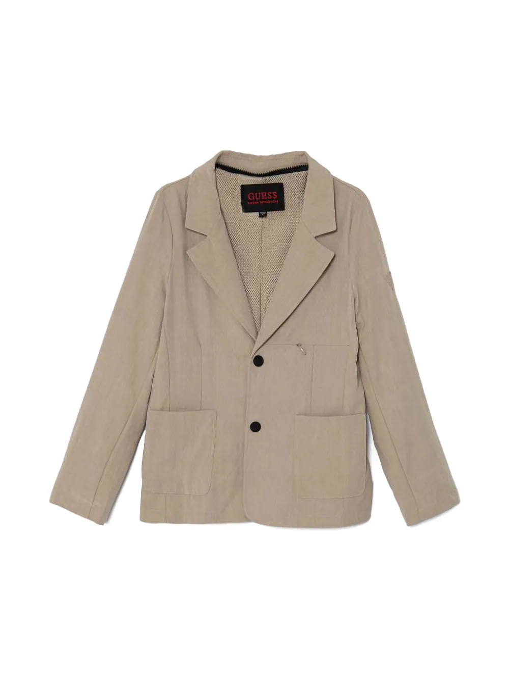 guess kids Blazer met enkele rij knopen Beige