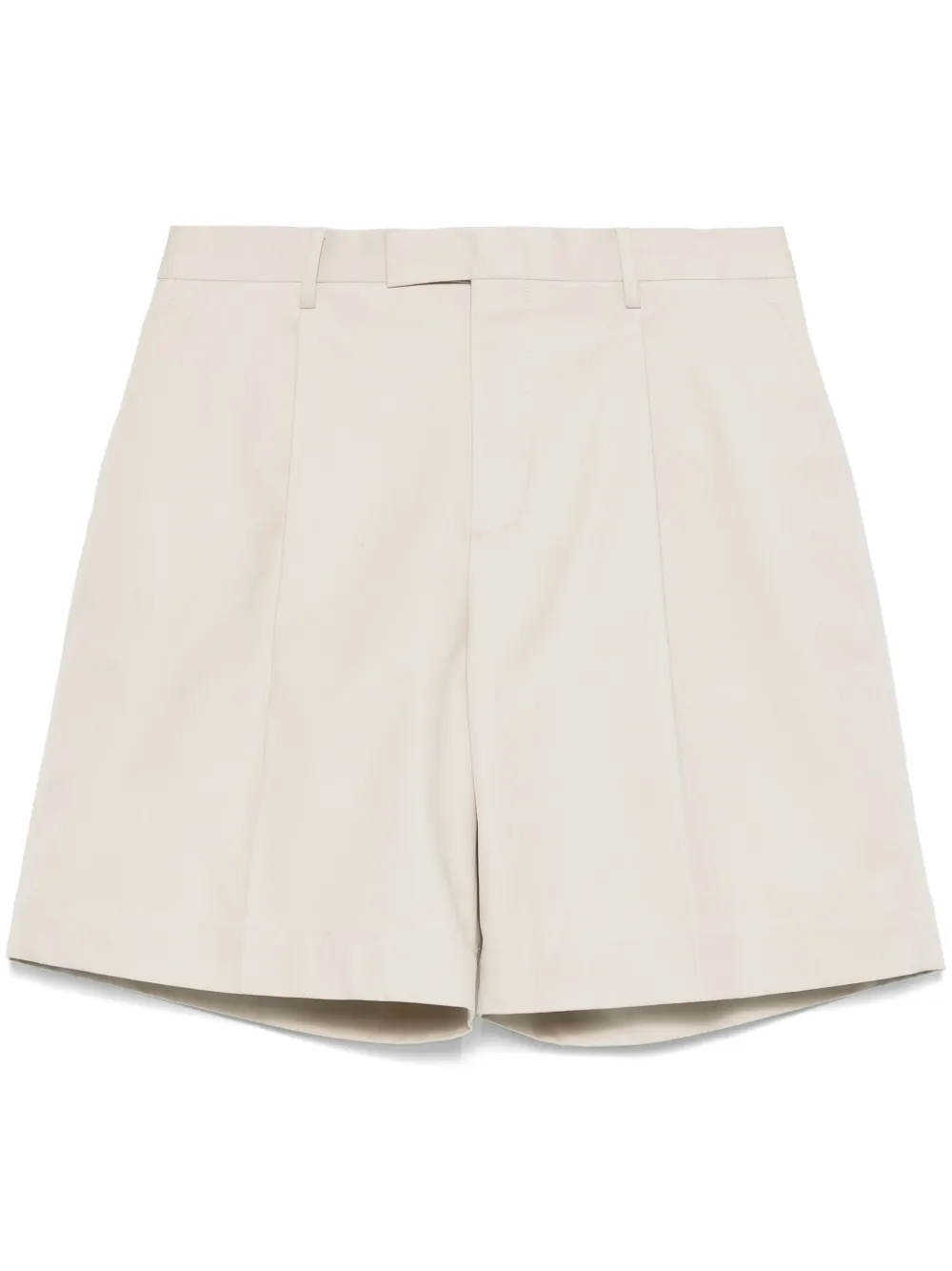 Lardini Shorts met geplooid detail Beige