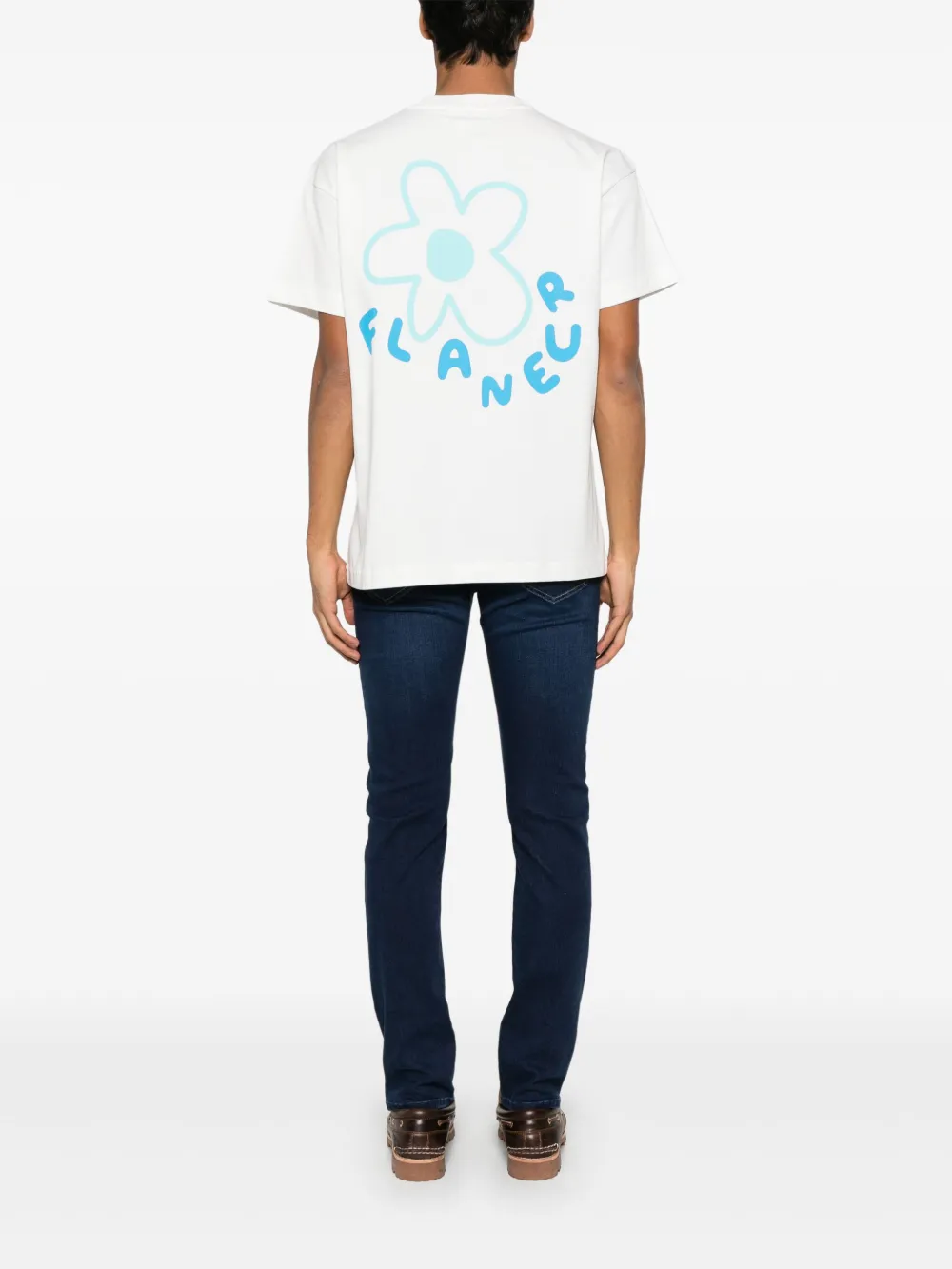 FLÂNEUR Blossom T-shirt - Wit