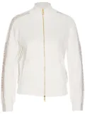 Elisabetta Franchi logo-tape jacket - White