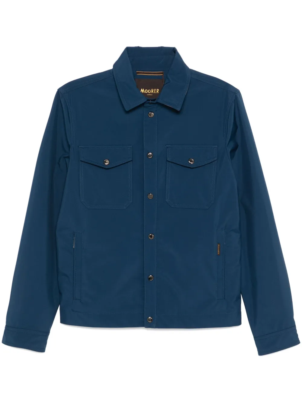 Moorer Wasserdichte Hemdjacke | Blau | Image 1