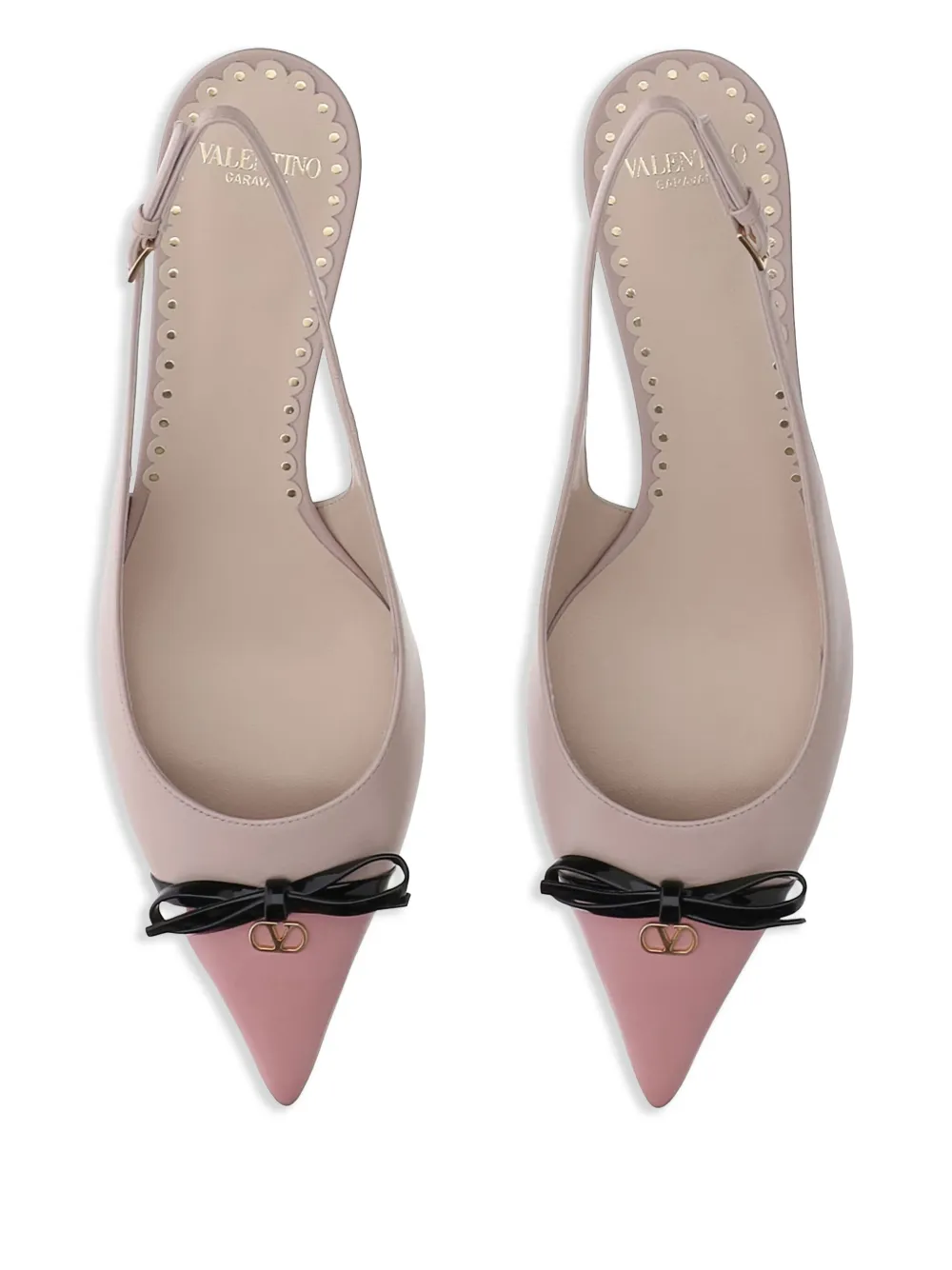 Valentino Garavani 55 mm leren pumps Roze