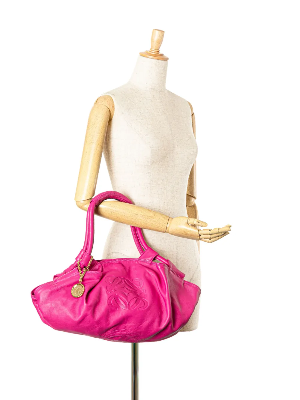 Loewe Pre-Owned 2010-2024 Nappa Aire handtas - Roze