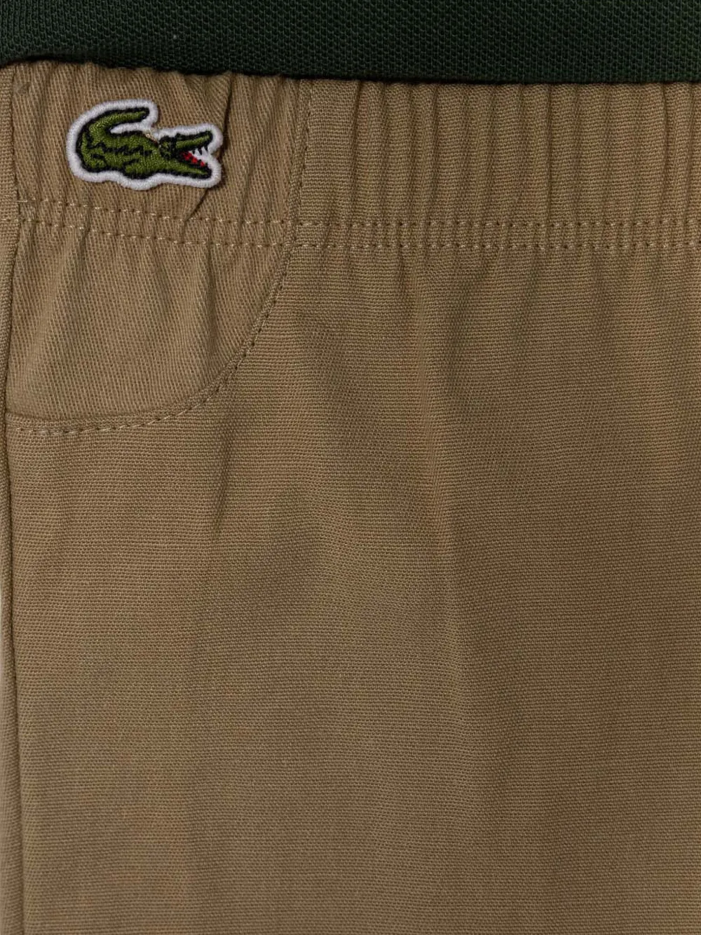 Lacoste Logo-appliqué Trousers Set In Multi