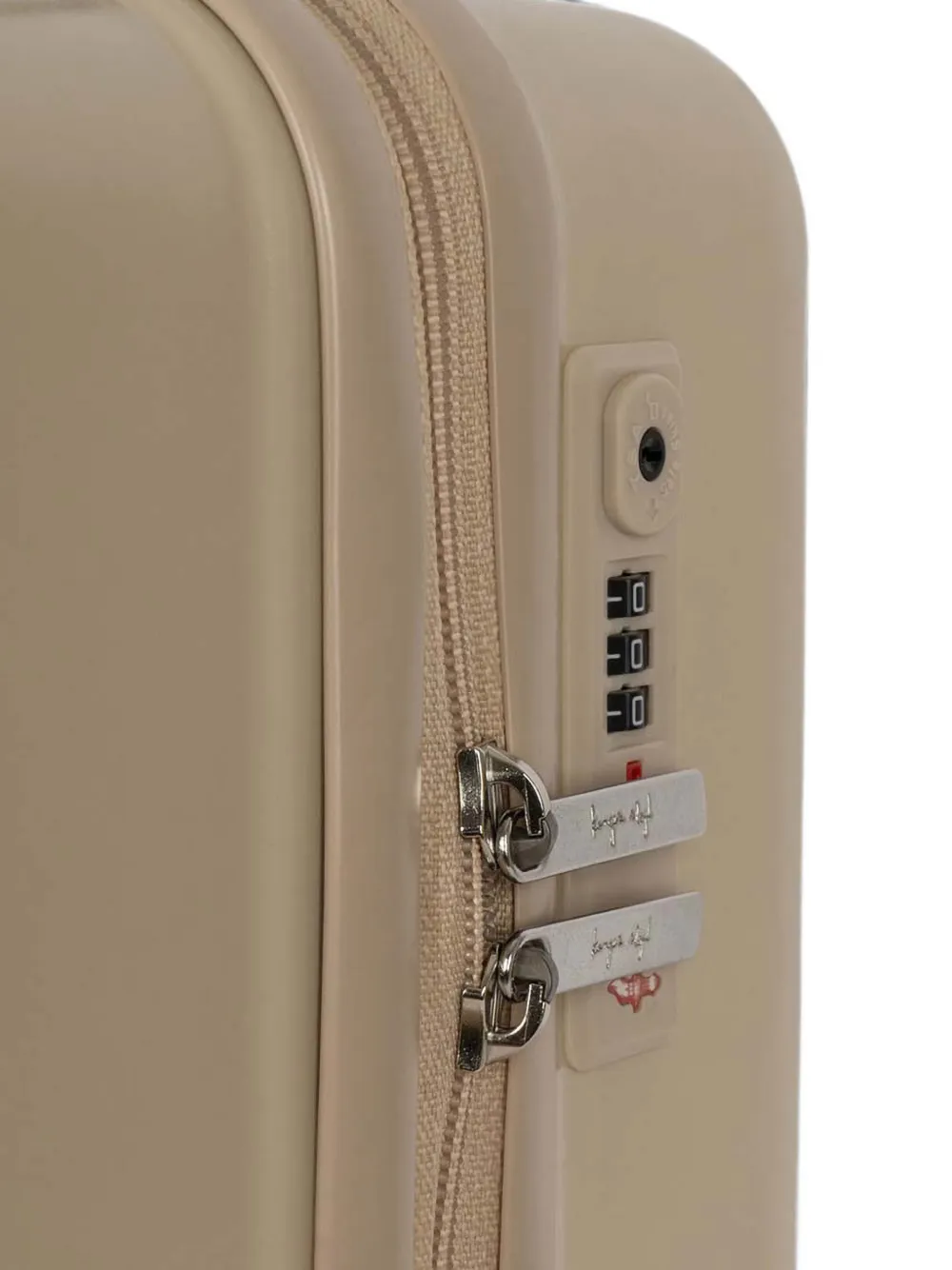 Konges Sløjd Koffer met tijgerprint Beige