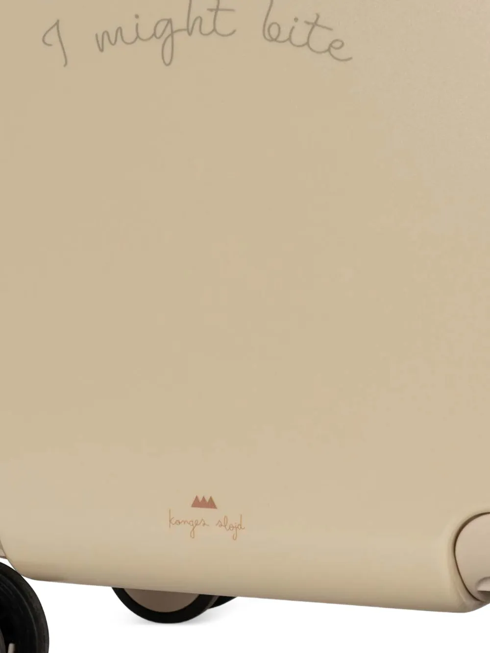 Konges Sløjd Koffer met tijgerprint Beige