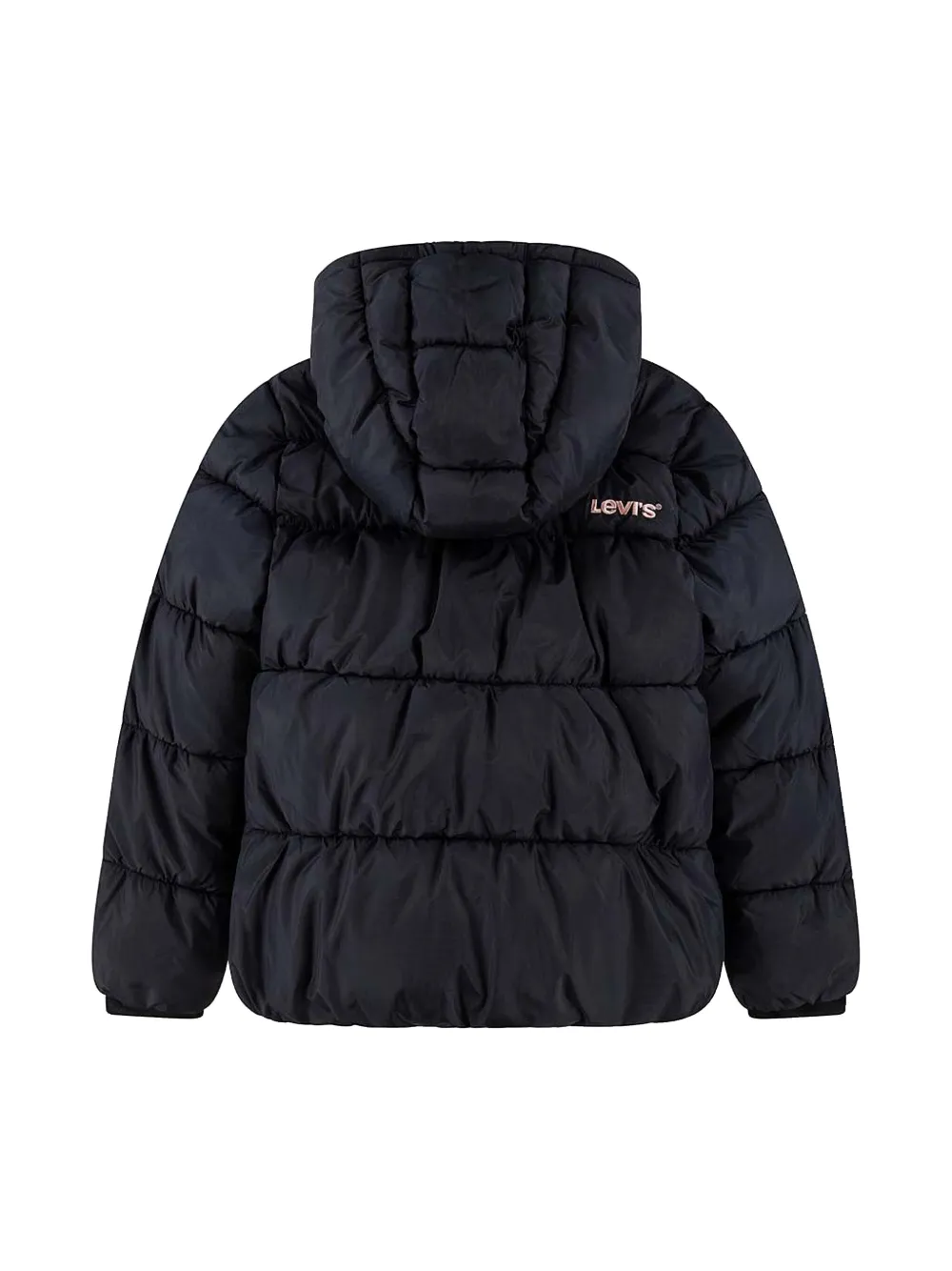 Levi's Kids logo-badge padded jacket - Blauw