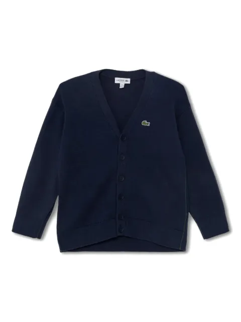 Lacoste Kids cardigan à col v