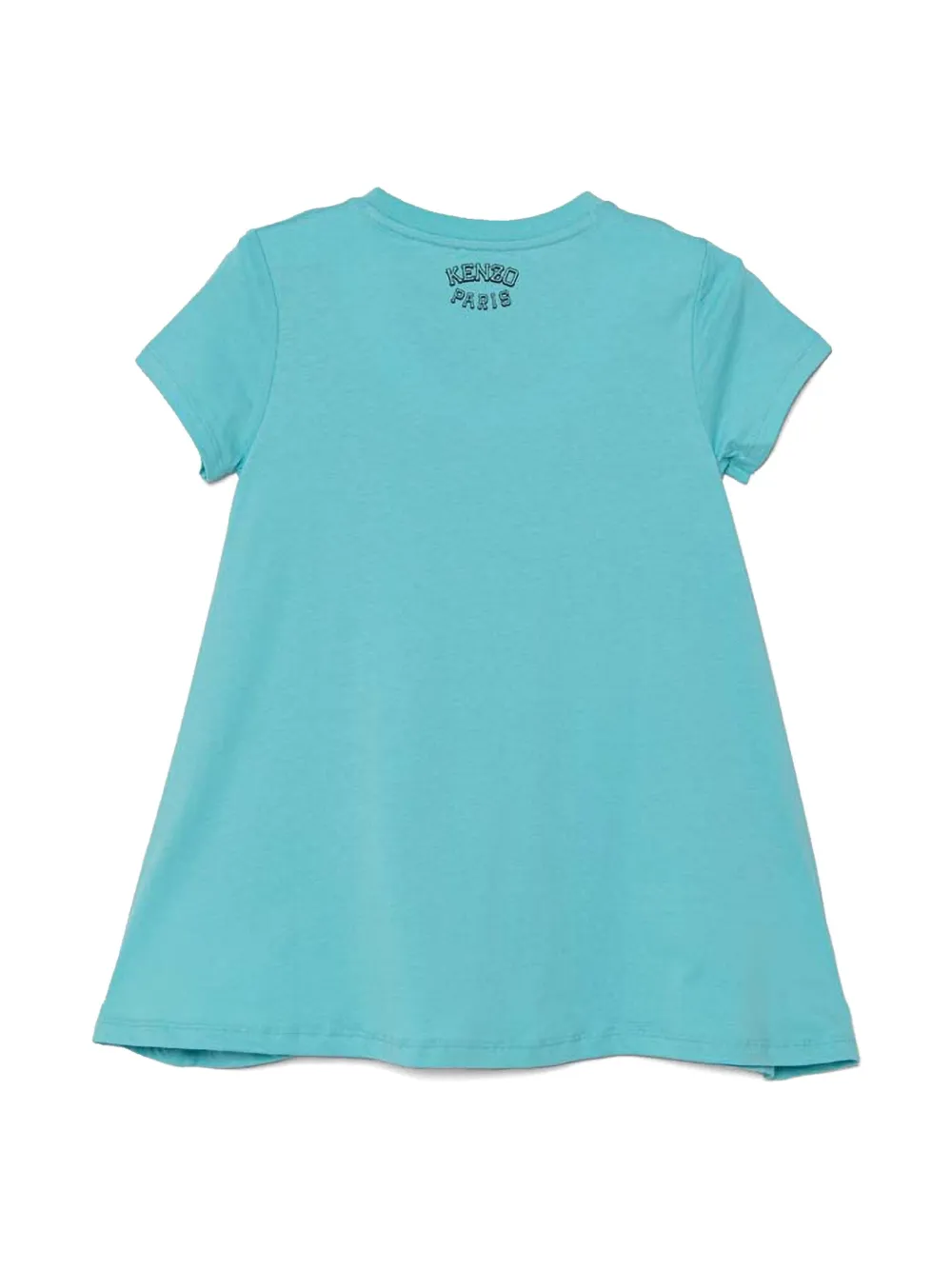 Kenzo Kids organic cotton dress - Blauw