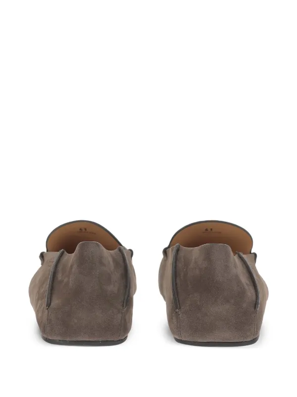Tod's スエード ローファー | ブラウン | FARFETCH JP
