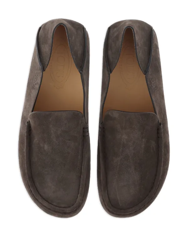 Tod's スエード ローファー | ブラウン | FARFETCH JP