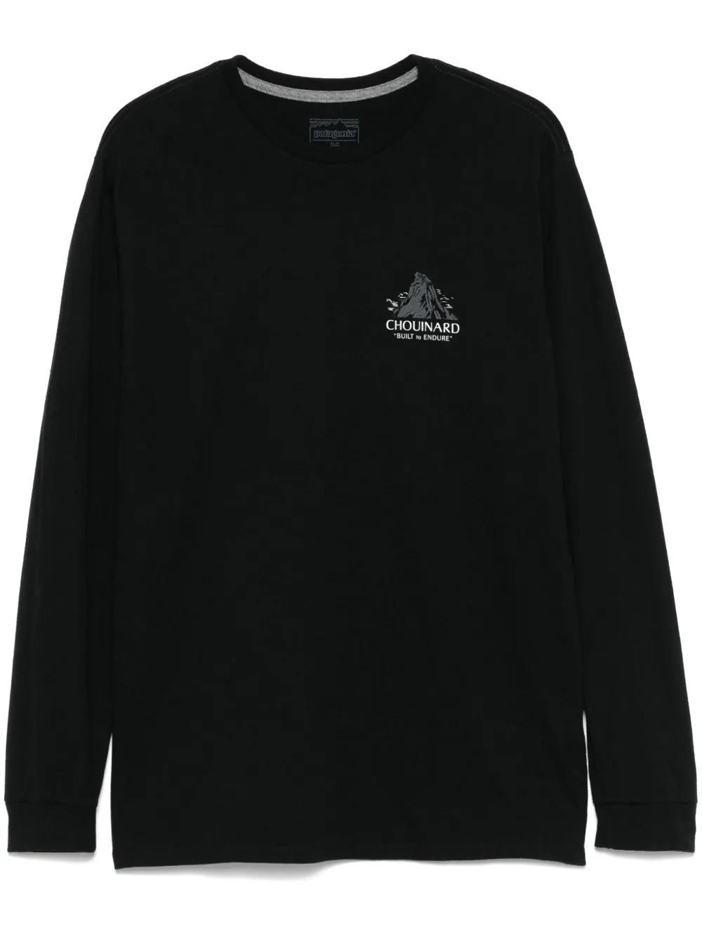 Patagonia Chouinard Crest T-shirt Zwart