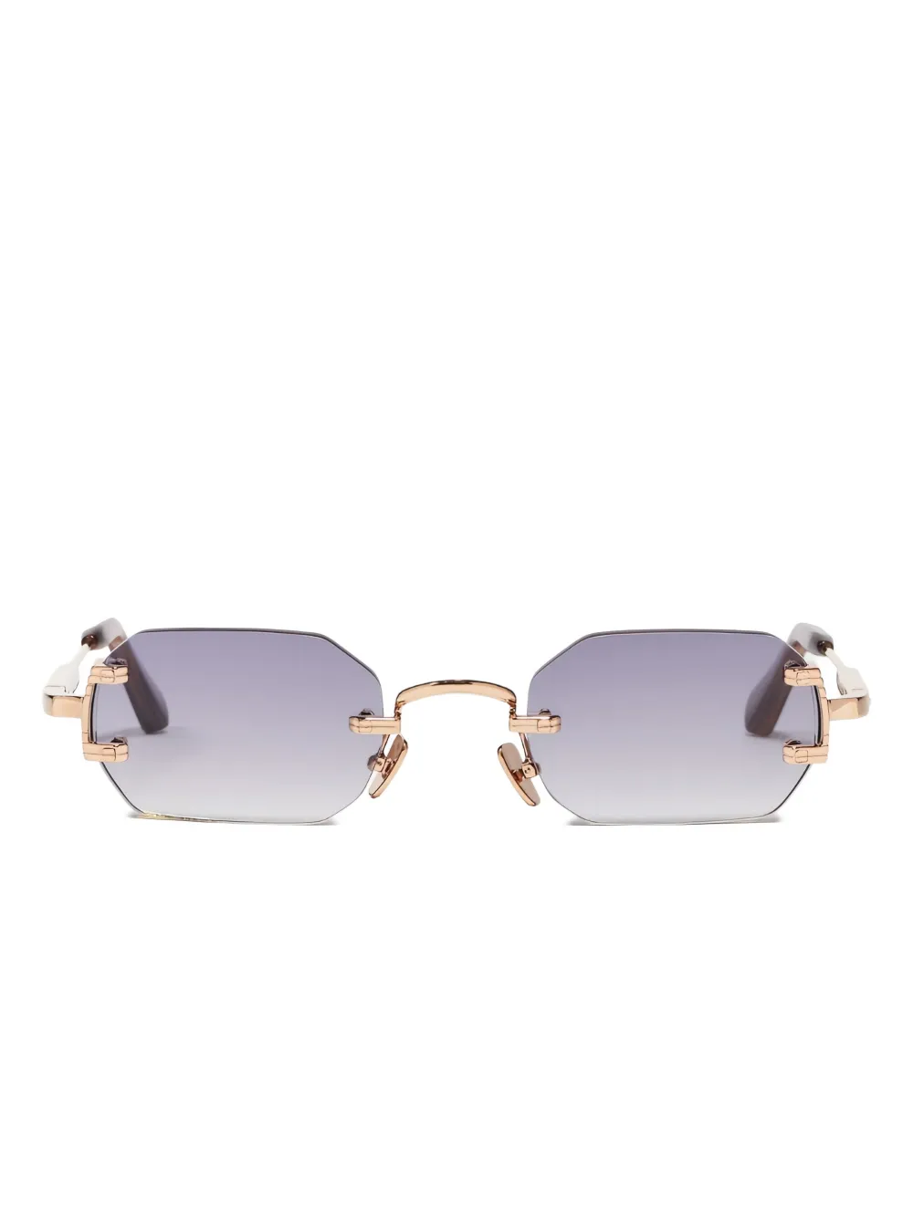 John Dalia Amaru geometric-frame rimless sunglasses | Image 2