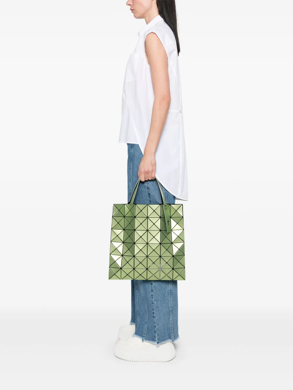 Bao Bao Issey Miyake Lucent shopper - Groen