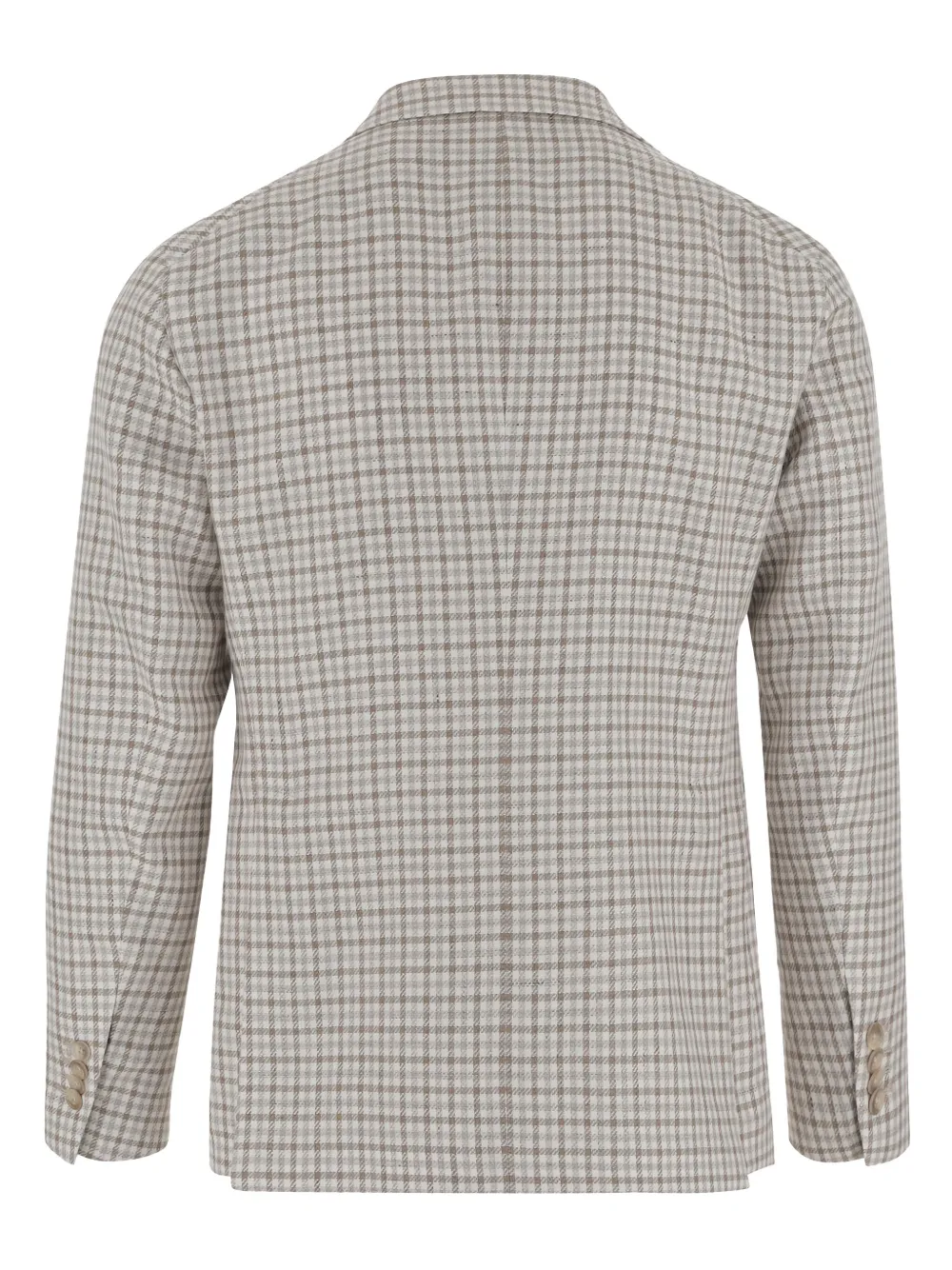 Tagliatore checked blazer - Beige