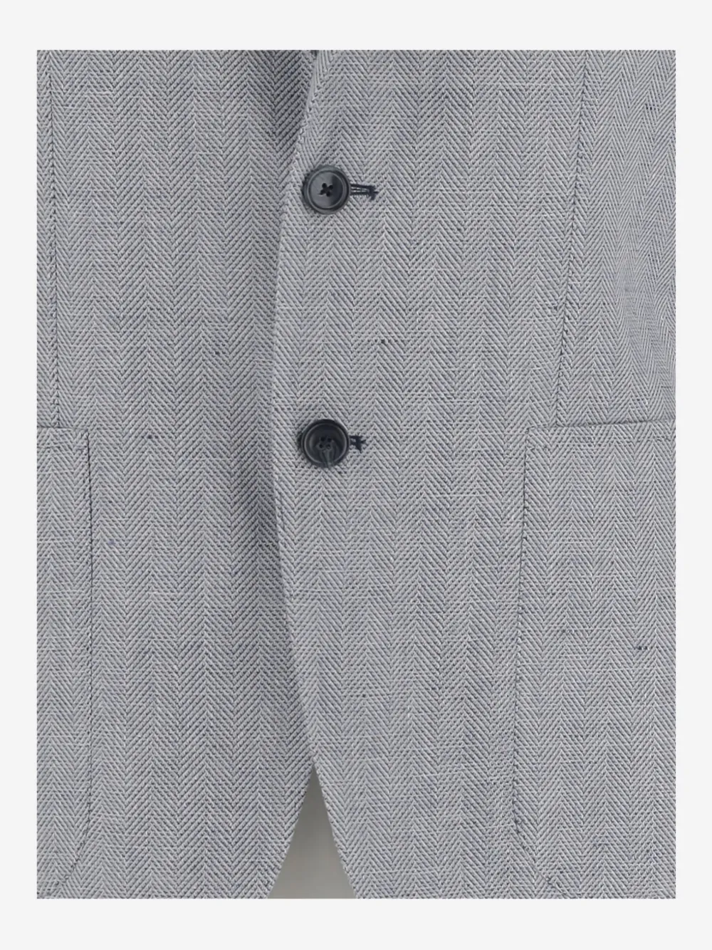 Tagliatore Blazer met enkele rij knopen Grijs