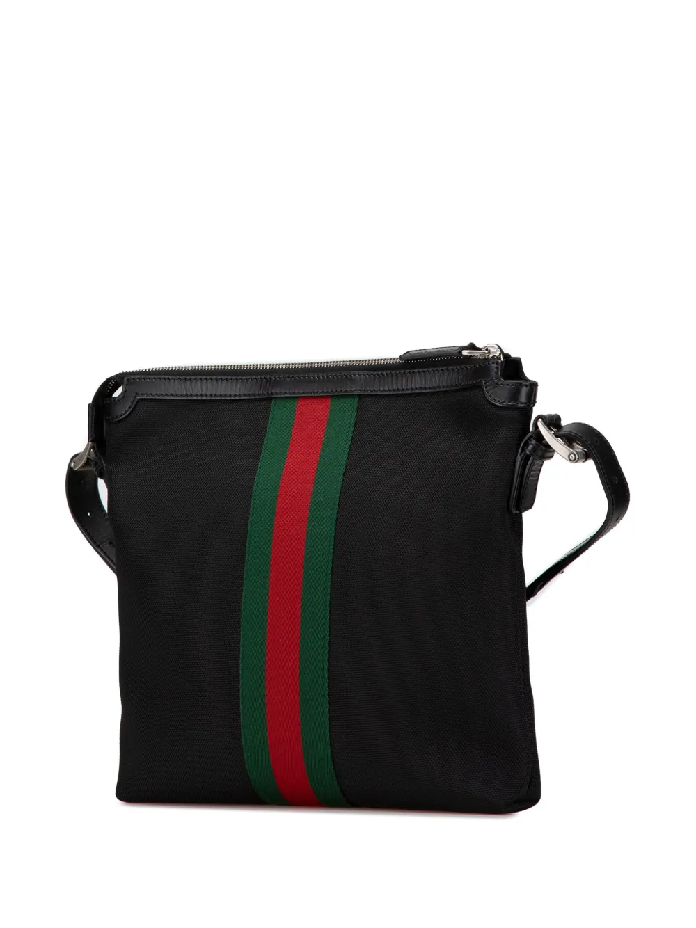 Gucci Pre-Owned Borsa a tracolla Techno in tela con decorazione Web 2016-2024 | Borse Pre-owned | Image 3