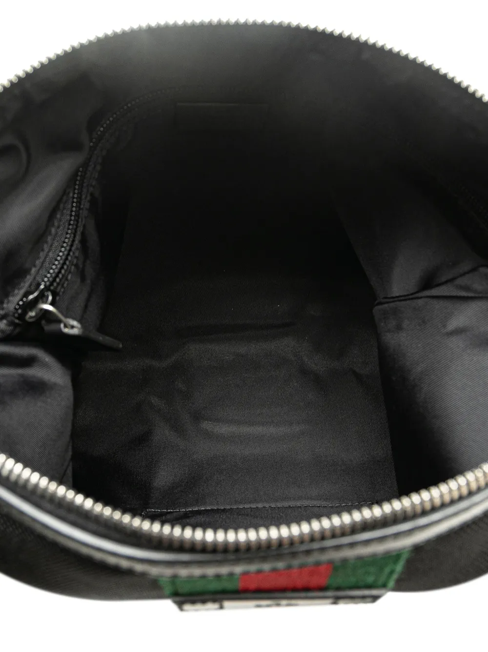 Gucci Pre-Owned Borsa a tracolla Techno in tela con decorazione Web 2016-2024 | Image 5