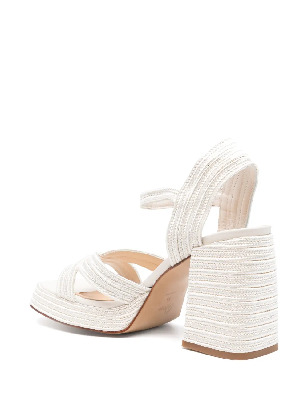 Castañer 10mm Vale sandals White