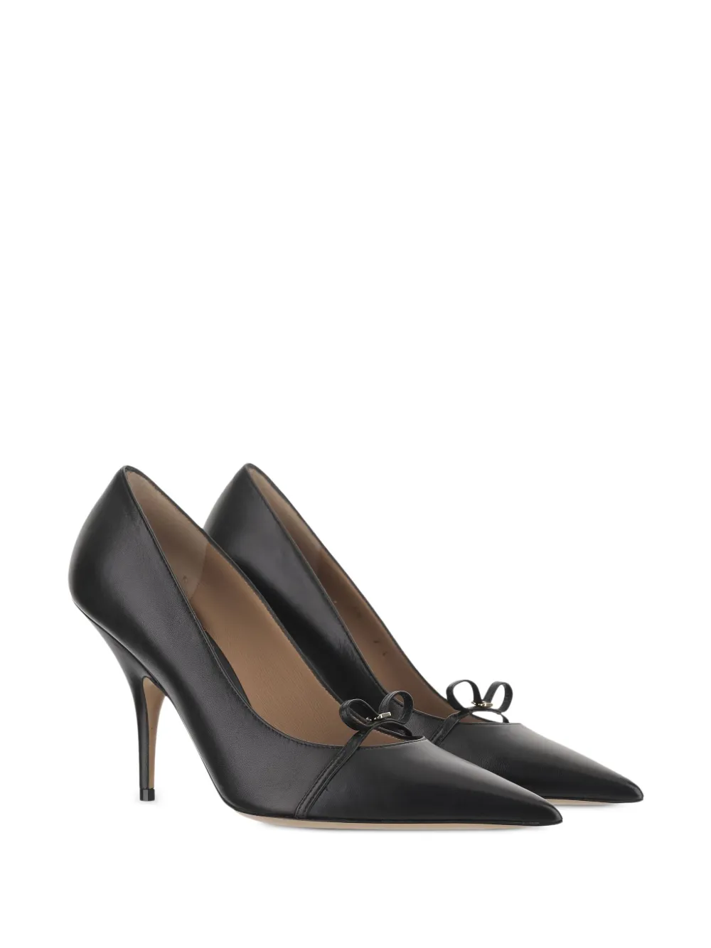 Ferragamo 95mm Goya pumps - Zwart