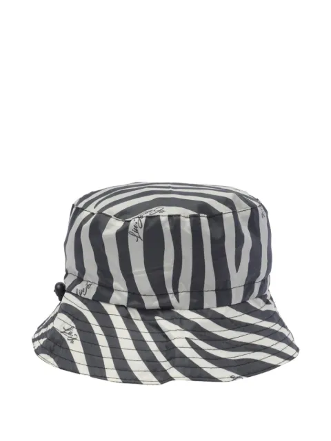 LIU JO zebra-print bucket hat