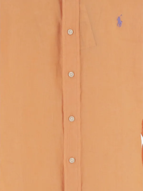 Polo Ralph Lauren リネンシャツ | オレンジ | FARFETCH JP