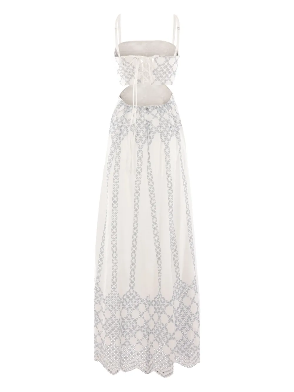 Raquel Diniz New Bali log dress - Wit