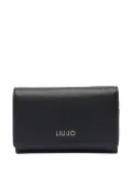 LIU JO logo-lettering wallet - Black