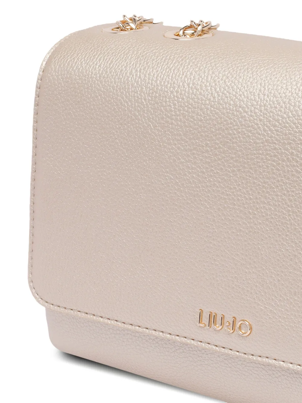 LIU JO Schoudertas met logo Beige