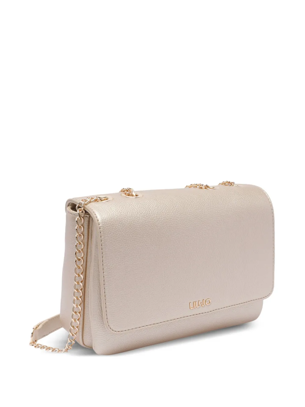 LIU JO Schoudertas met logo Beige