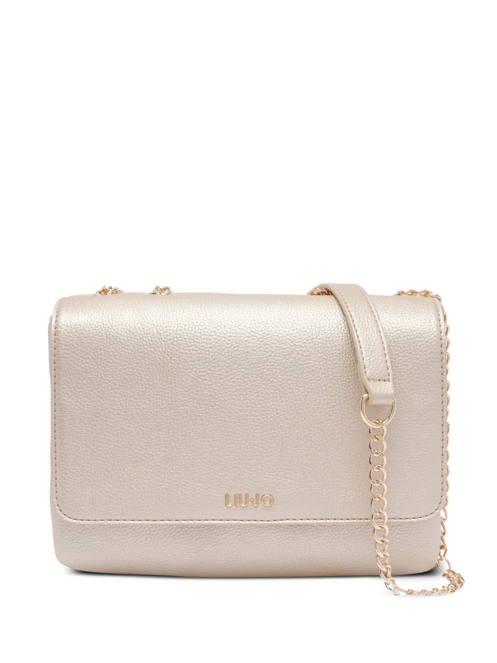 LIU JO Schoudertas met logo Beige