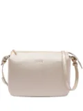 LIU JO logo-lettering cross body bag - Gold